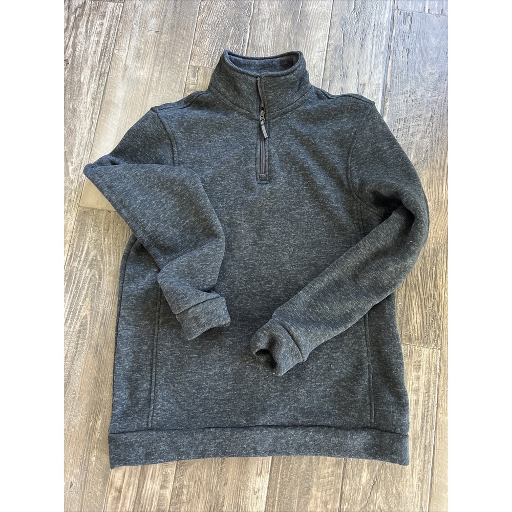 Mountain Warehouse Gray 100% Polyester 1/4 Zip Pullover Mens Size Large M1